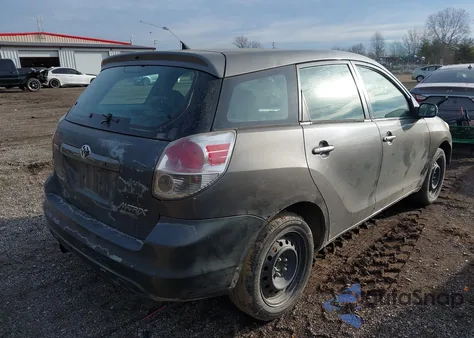 2005 Toyota Matrix Xr из США, поврежденный, VIN 2T1KR32E05C474360